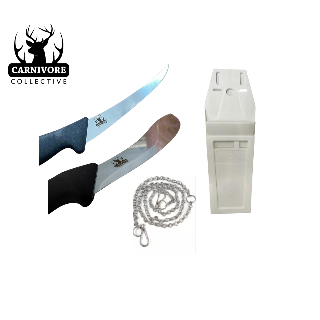 Carnivore Collective Double Knife Butcher Set